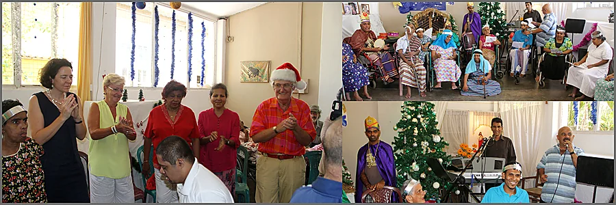 Christmas Celebration Brings Joy and Companionship to Cheshire Lanka